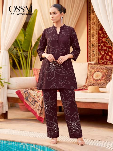 Ossm glamour vol 3 coord set largest wholesale cloth market in india
